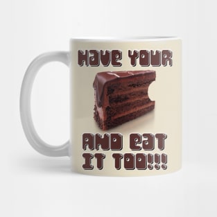 Chocolate Cake Mug